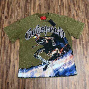 Godspeed Green Short-Sleeved Shirt